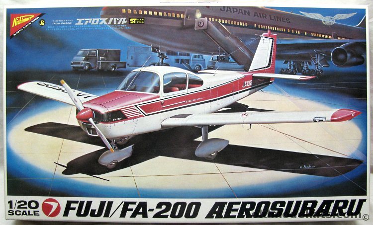 Nichimo 1/20 Fuji / FA-200 AeroSubaru (Aero Subaru), S-2001-9800 plastic model kit